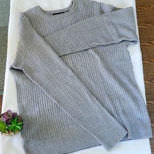 Women's gray sweater